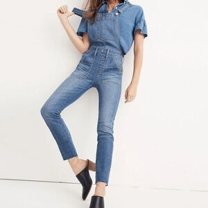 Madewell Overalls Skinny in Kemp Wash - Size XS